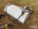 90 GAL FUEL TANK W/ELEC PUMP