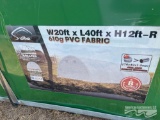 20'X40'X12' STORAGE SHELTER