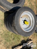 4 TITAN 25X7.50-15 TIRES & WHEELS