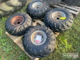 4 GOODYEAR AT 25X11-10 4 WHEELER TIRES & WHEELS