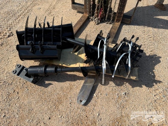2024 MIVA MINI EXCAVATOR ATTACHMENT SET (9)