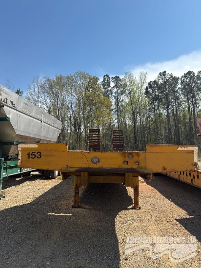 1984 PITTS LOWBOY 40 TON TRAILER