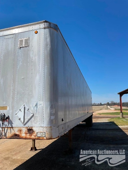 1984 LUFKIN 53' VAN TRAILER *BILL OF SALE ONLY*