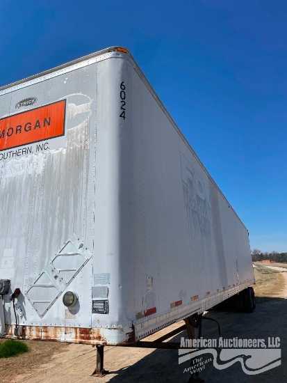 1991 STRICKLAND VAN TRAILER