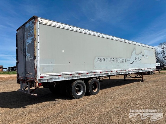 1984 LUFKIN DRY VAN TRAILER, *BILL OF SALE ONLY