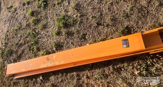 SET OF 76" PALLET FORK EXTENSIONS