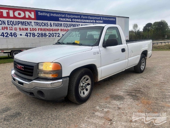 2005 GMC SIERRA PICKUP TRUCK