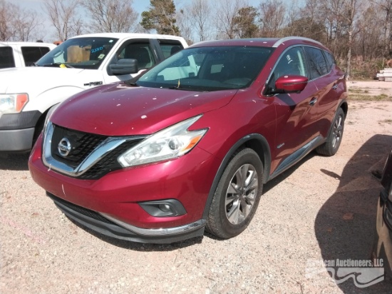2016 NISSAN MURANO MULTIPURPOSE VEHICLE (MPV)