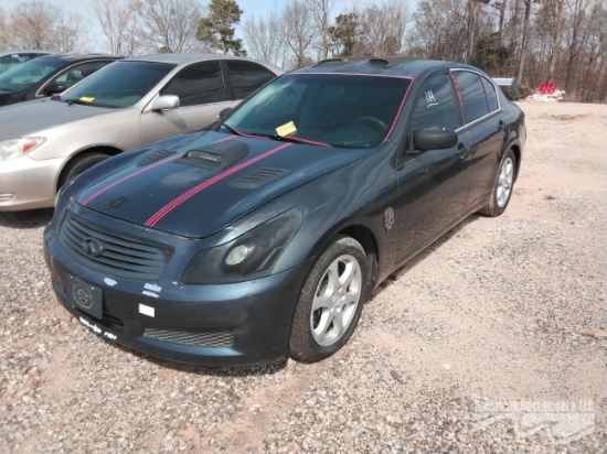 2008 INFINITI G35 CAR