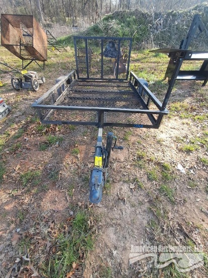 SINGLE AXLE 8'X5' TRAILER, *BILL OF SALE ONLY*
