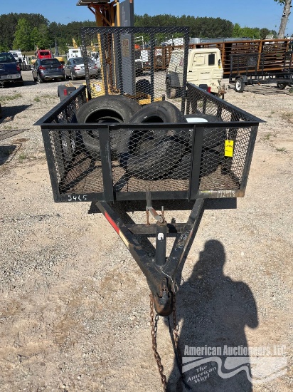 5X8 HOMEMADE TRAILER, BILL OF SALE ONLY