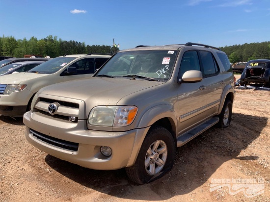 2007 TOYOTA SEQUOIA MULTIPURPOSE VEHICLE (MPV)