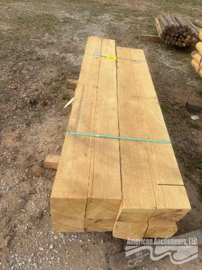 (8) PINE LUMBER 8X8X8 FT