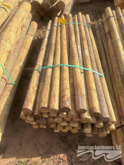 (50) SMALL FENCE POST 6'