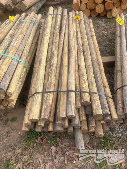 (50) SMALL FENCE POST 6'