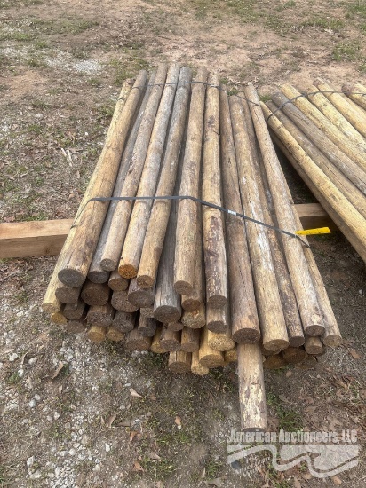 (50) SMALL FENCE POST 6'