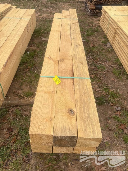 (6) PINE 8 X 8 X 13'