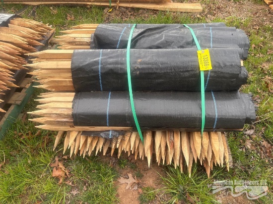 (10) HUNDRED FOOT ROLL OF SILT FENCE 1X1X4'