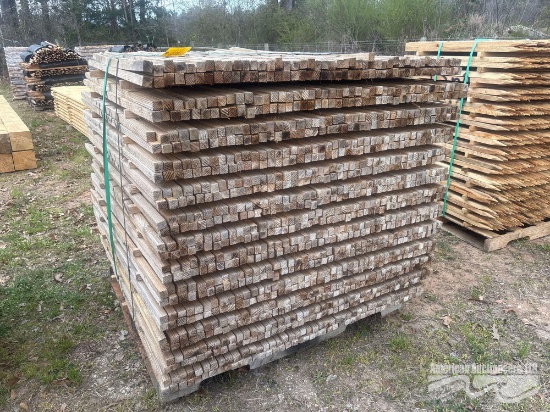 (1200) 4' VEGETABLE STAKES 1 X 1