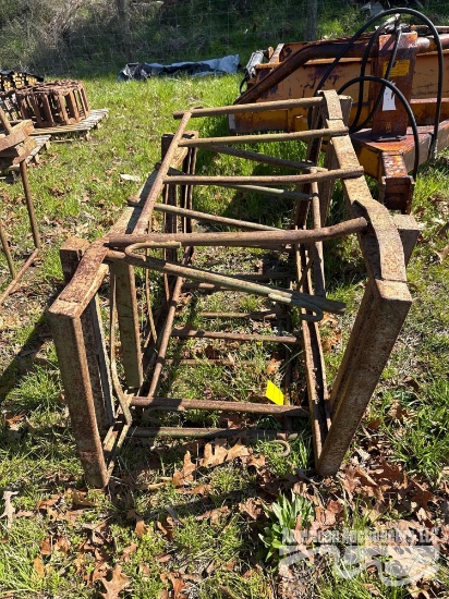 FIREWOOD METAL RAKES (2)