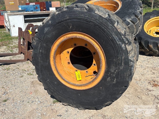 (4) TIRES 17.5R25