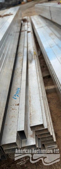 (35) ALUMINUM TUBING 2'X4'X20'