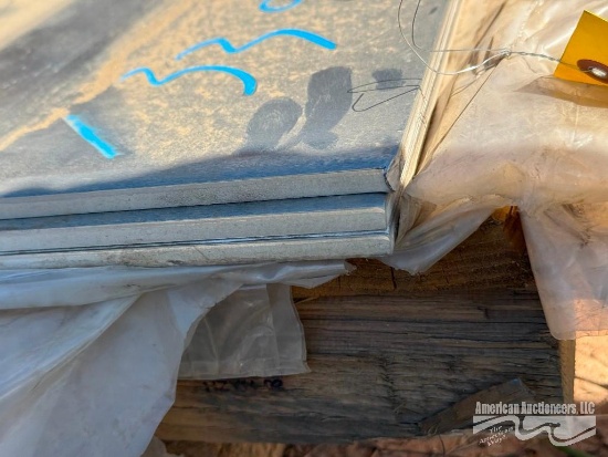 (3) ALUMINUM SHEETS 10' X 5'
