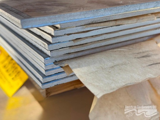 (42) ALUMINUM SHEETS 5' X 10'