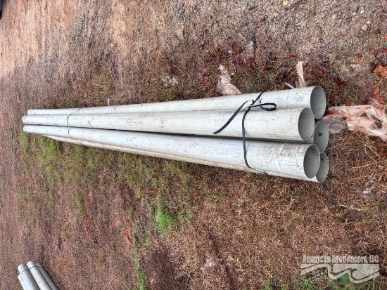 PVC 6" PIPE 20' IN 5PC BUNDLE (100')