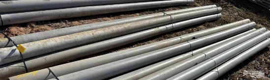 (5) 6" PVC PIPE, 20' LONG