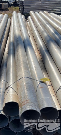 (5) 6"x20' PVC PIPE