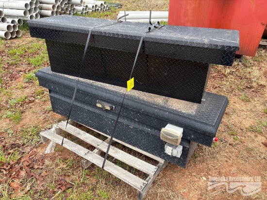 (2) TRUCK TOOLBOXES FOR STANDARD TRUCK