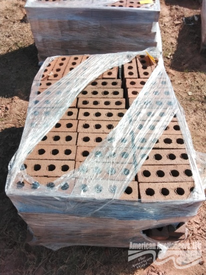 PALLET OF RED BRICK (LARGE SIZE)