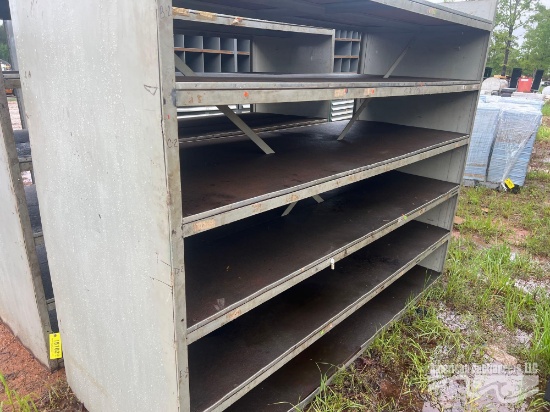 8' METAL SHELVING