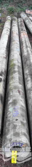 CONCRETE UTILITY POLE APPROX. 40'