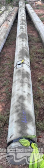 CONCRETE UTILITY POLE APPROX. 50'