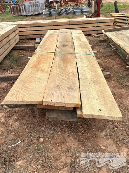 4 x 8 x 14' RED OAK TIMBER (10 CT)