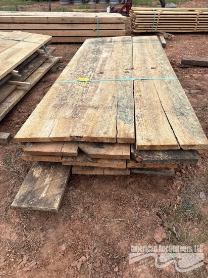4 x 8 x 14' RED OAK TIMBER (10 CT)