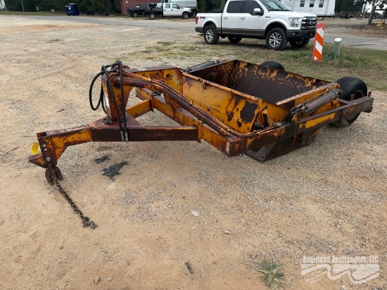 SOILMOVER SM35 PULL BEHIND DIRT PAN