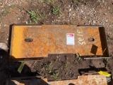 SKID STEER PLATE