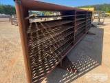 EIGHT BAR HEAVY DUTY STEEL CORRAL PANEL