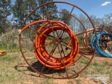LARGE HOSE REEL W/HOSE