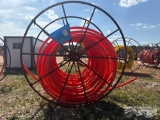 LARGE HOSE REEL W/HOSE