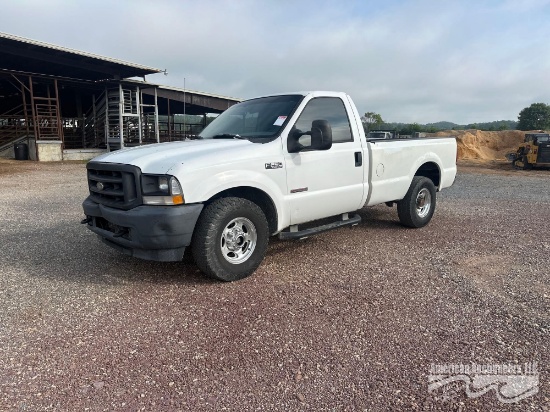 2004 Ford F-250 Pickup Truck, VIN # 1FTNF20P34EB83903