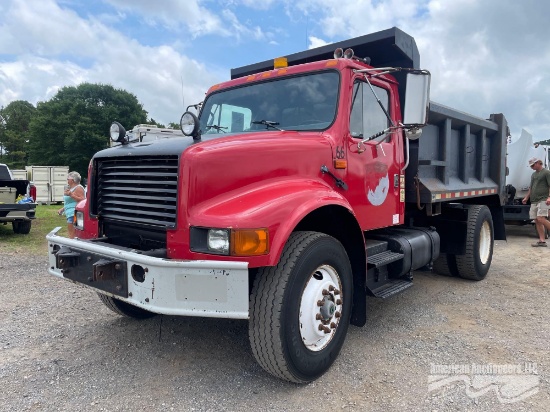 1995 International 4700 S/A Dump Truck, VIN # 1HTSCACR5SH618521
