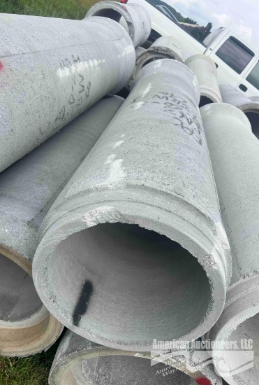 18" X 8' CONCRETE TILE/PIPE