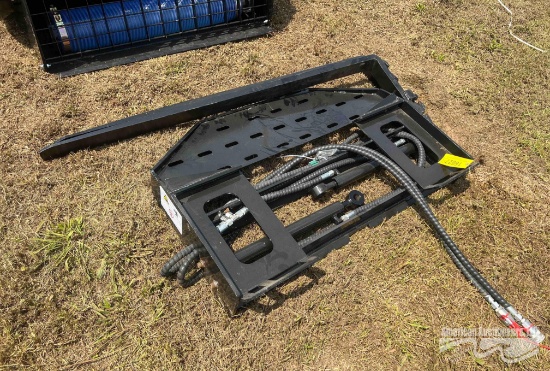 Q/A 59'' FORKS MAST W/ SIDE SHIFT FORKS