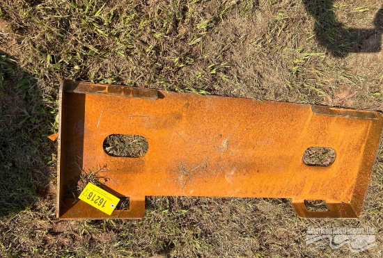 QUICK ATTACH SKID STEER WELDABLE PLATE