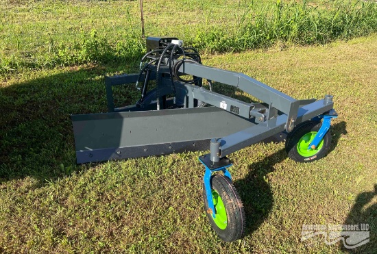GIYI 87'' Q/A GRADER W/ HYD WHEELS