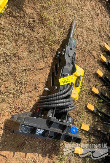 GIYI MINI SKID STEER ROCK HAMMER
